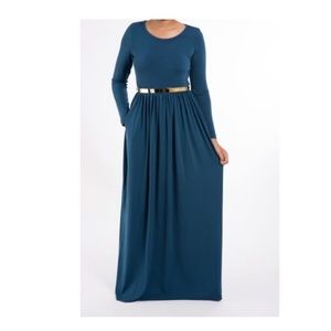 Long Sleeve Maxi Dress